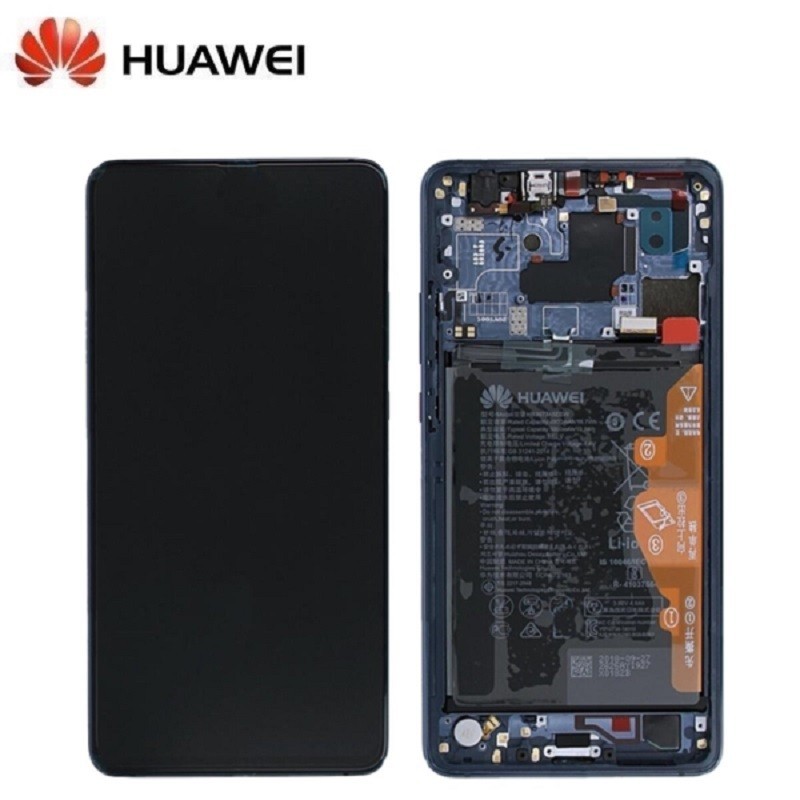 Ecran Complet Bleu Pour Huawei Mate 20 X Service Pack