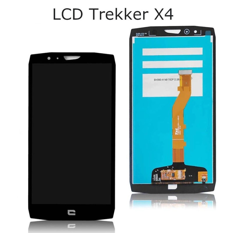 Ecran Complet Lcd Tactile Crosscall Trekker X4 Noir