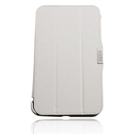 Samsung Galaxy Tab 3 7.0 P3200 Etui en cuir de luxe Blanc