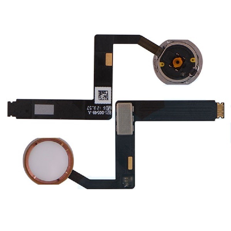 Bouton Home Argent Pour IPad 7 Et 8 - Compatible Apple, Neuf Sous Blister