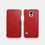 Samsung Galaxy S5 Etui en cuir Vintage Rouge