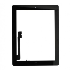 Vitre tactile noire pour iPad 4e 9,7" A1458-A1460 Vitre tactile pou...