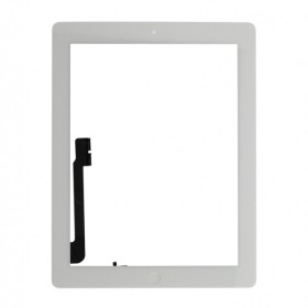 Vitre tactile blanche pour iPad 4e 9,7" A1458-A1460 Vitre tactile p...