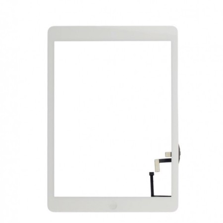 Vitre tactile blanche pour iPad 5e 9,7" A1822-1823 iPad Air
