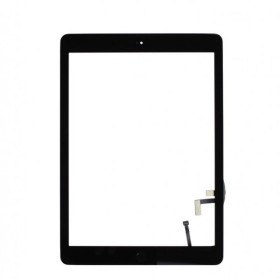 Vitre tactile noire pour iPad 5e 9,7" A1822-1823 iPad Air Vitre tac...