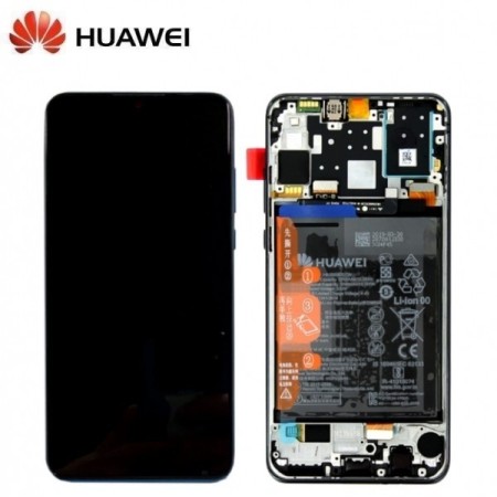Ecran Complet Noir Pour Huawei P30 Lite (Service Pack) Ecran Comple...