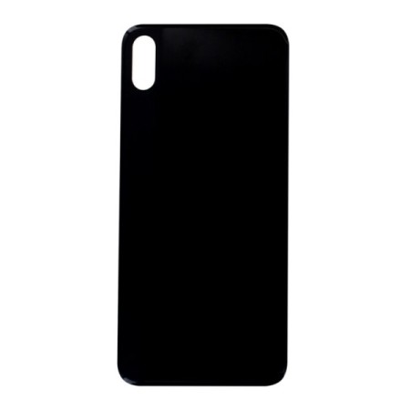 Vitre Arrière Noire iPhone XS Max (Sans logo)  Vitre Arrière Noire ...