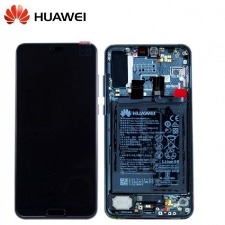 Ecran Complet Bleu Huawei P20 Pro (Service Pack)