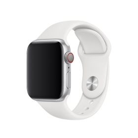 Bracelet Sport Apple Watch 42 mm Blanc