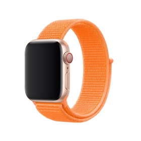 Bracelet Boucle Sport Apple Watch 42 mm Orange  Bracelet pour Apple...