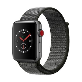 Bracelet Boucle Sport Apple Watch 38 mm Noir  Bracelet pour Apple W...