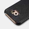 Samsung Galaxy S6 Etui Litchi P Credit Card Noir Etui i-carer en cu...