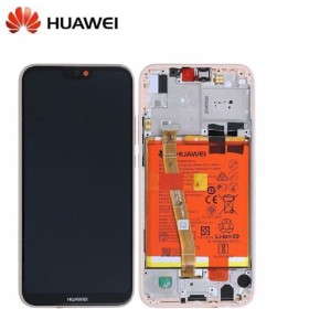 Ecran LCD et vitre tactile assemblés pour Huawei P20 Lite Rose (Ser...