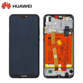 Ecran LCD et vitre tactile assemblés Noir pour Huawei P20 Lite (Ser...