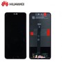 Ecran Complet Noir pour Huawei P20 (Service Pack)