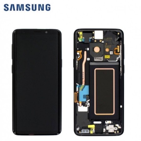 Ecran Complet LCD+Tactile+Châssis Samsung Galaxy S9 G960F Gris Ecra...