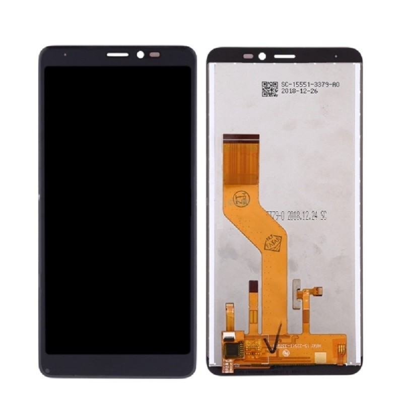 Écran Complet De Remplacement Pour Wiko Y80 - Noir, Générique, Neuf Sous Blister - Pour Smartphone