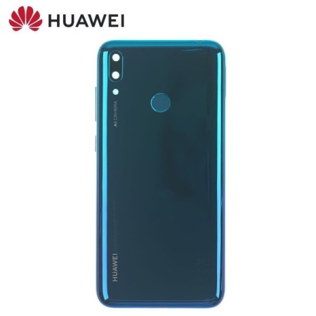 Coque Arrière Bleue Huawei Y7 2019 (Service Pack)
