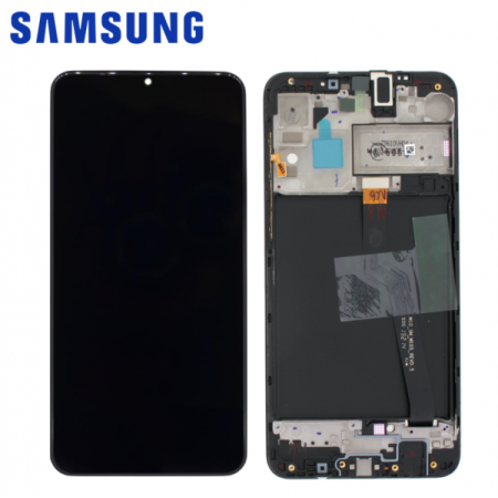 Ecran Complet Noir Samsung Galaxy A10 (A105FN) (Service Pack)