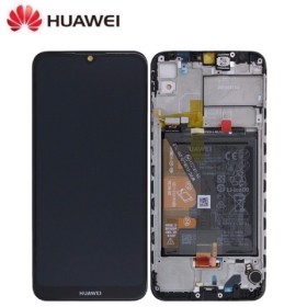 Ecran Complet Noir Huawei Y6 2019 (Service Pack)