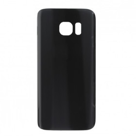 Cache Batterie Vitre Arrière Samsung Galaxy S7 Noir Sans Logo