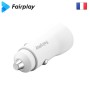 Chargeur iPhone pour Voiture 17W (Blanc) FAIRPLAY MARANELLO S1 Char...