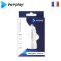 Chargeur iPhone pour Voiture 17W (Blanc) FAIRPLAY MARANELLO S1