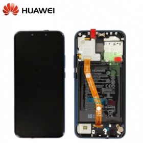 Ecran Complet Bleu Huawei Mate 20 Lite (Service Pack) Ecran complet...