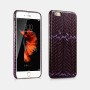 iPhone 6/6S Etui en cuir véritable Snake Leather Blanc Etui i-carer...