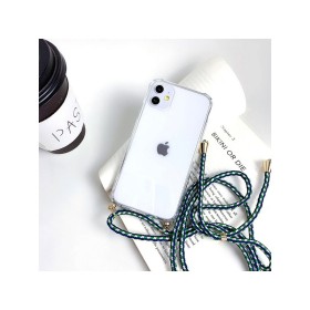 Coque Antichoc Avec Cordon Vert Pour iPhone 11 Pro Max