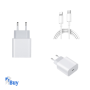 Chargeur rapide complet iPhone 18w USB-C vers lightning Chargeur Ra...