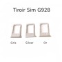Tiroir Sim S6 EDGE plus silver/Gold/Gris