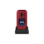 Téléphone Portable DORO Leva E30 Rouge-Blanc