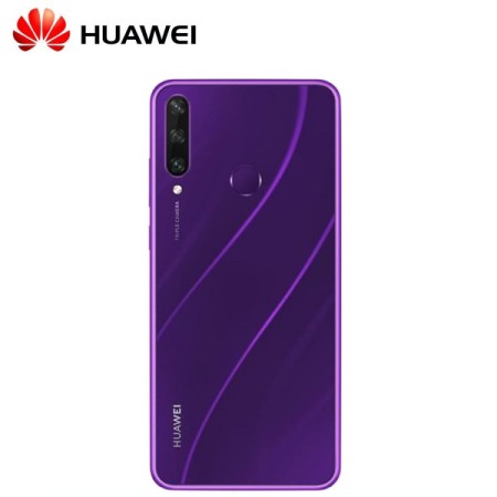 Vitre Arrière Violette Huawei Y6p (Service Pack)