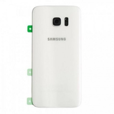Cache Batterie Vitre Arrière Samsung Galaxy S7 Blanc