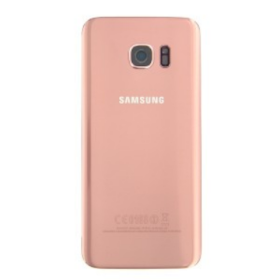 Cache Batterie Vitre Arrière Samsung Galaxy S7 Rose Gold Cache Batt...