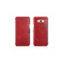 Samsung Galxay A8 Etui en cuir de luxe Vintage Rouge