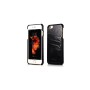 Etui iPhone 6/6s en cuir de luxe Baroque Vintage Noir