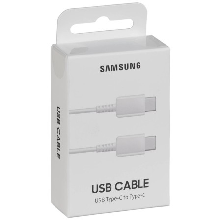 Samsung Câble de Charge USB-C à USB-C 1M Blanc Samsung Câble de Cha...