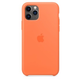 Apple Coque en silicone pour iPhone 11 Pro Orange