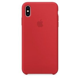 Apple Coque en silicone pour iPhone XS Max Rouge
