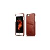 Etui ICARER en cuir de luxe Vintage Baroque Noir iPhone 6 Plus/6s Plus