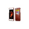 Etui ICARER en cuir de luxe Vintage Baroque Noir iPhone 6 Plus/6s Plus