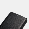 Etui Samsung Galaxy S6 Edge Litchi Pattern Etui en cuir Noir