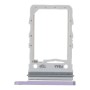 Tiroir Carte SIM Pour Samsung Galaxy Z Flip3 5G F711 Simple Sim Violet