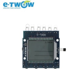 E-TWOW Afficheur LCD Monochrome ECO Plus Noir Et Blanc