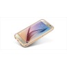 Samsung Galaxy S6 Bumper détachable Aluminium Rouge Bumper fin et s...