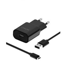WIKO Pack Chargeur + Câble Micro-USB (Noir) WIKO Pack Chargeur + Câ...