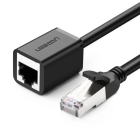 Cable Ethernet RJ45 Male/Femelle - UGREEN - 0.5M Noir