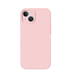 Fairplay Coque Silicone Pour iPhone 15 Rose Clair